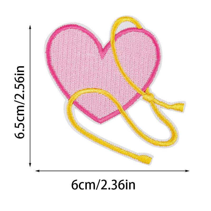 Wholesale Pink Western Cowboy Hat Embroidered Patch